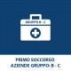 Primo soccorso – (Aziende Gruppo B-C)