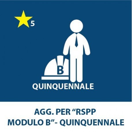 Aggiornamento RSPP (1, 2, 6, 8, 9) – Quinquennale